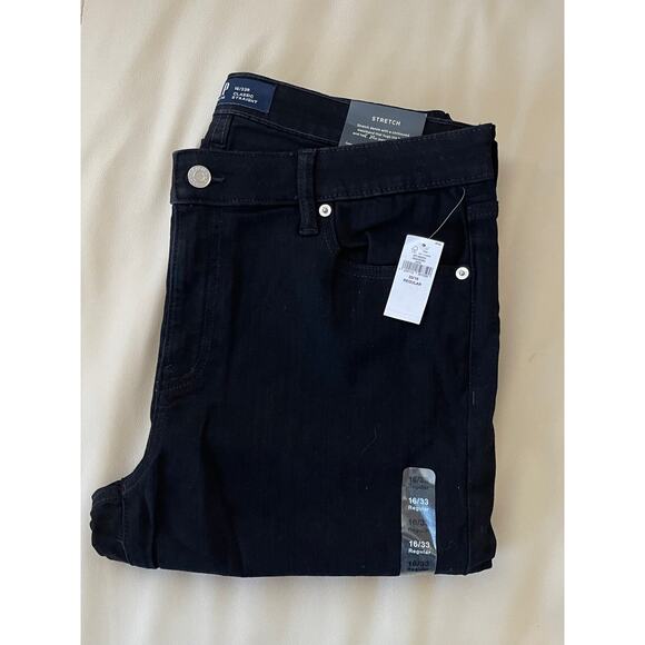 GAP Women's Classic Straight Fit Denim Jeans Size 16 / 33R - Picture 6 of 9